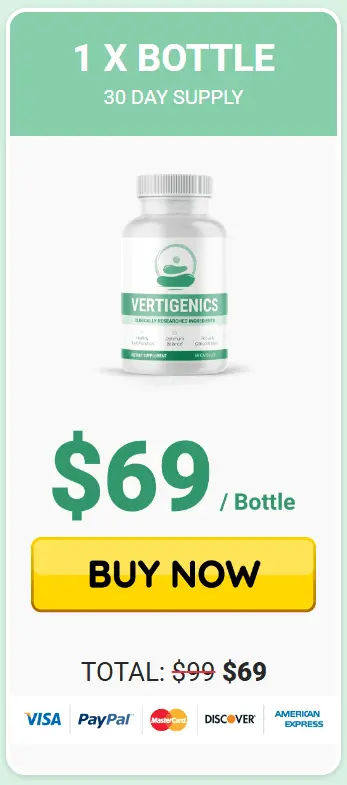 Vertigenics Price 1 Bottle